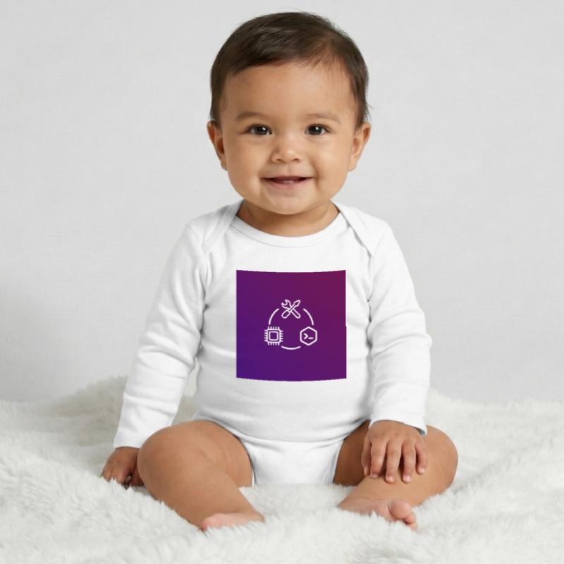 TechKreis Chip Code Tool Baby Organic Long-Sleeved Bodysuit