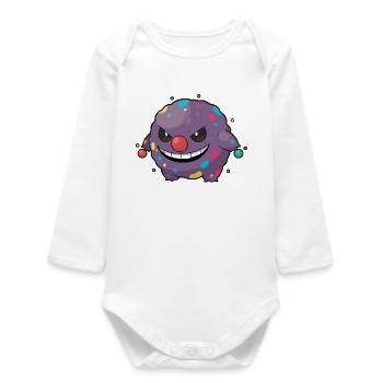 Coraigen - Baby Organic Long-Sleeved Bodysuit - white - Front