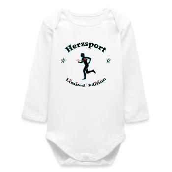 Hertz Sport - Body bébé manches longues biologique - blanc - Devant