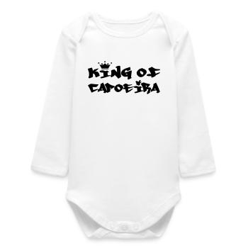 Le Roi de la Capoeira - Body bébé manches longues biologique - blanc - Devant