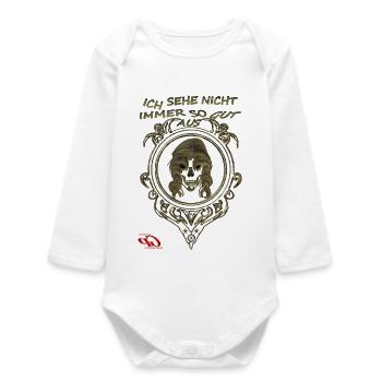 T-shirt de créateur COOL PAUKNER GRNA ORIGINAL - Body bébé manches longues biologique - blanc - Devant