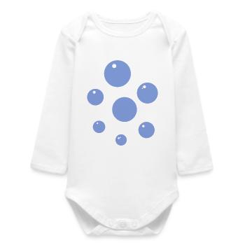 Bubble - Baby Organic Long-Sleeved Bodysuit - white - Front