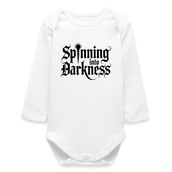 Spindle Design Typography - Baby Organic Long-Sleeved Bodysuit - white - Front