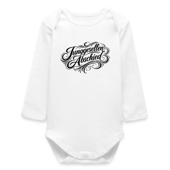Bachelor party bachelor party - Baby Organic Long-Sleeved Bodysuit - white - Front