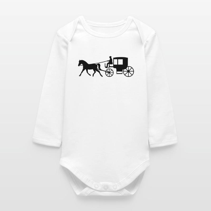 trasporto pullman Body neonato a maniche lunghe in cotone biologico