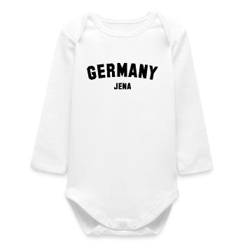 JENA - Baby Organic Long-Sleeved Bodysuit - white - Front