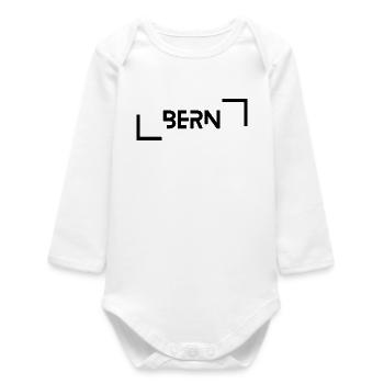 Bern Minimalist - Baby Organic Long-Sleeved Bodysuit - white - Front