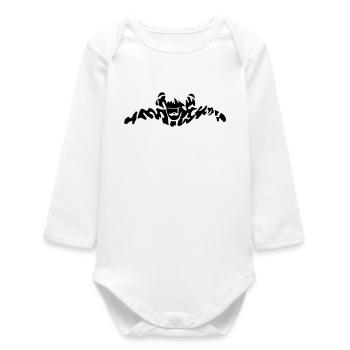 skydiver extreme - Body bébé manches longues biologique - blanc - Devant