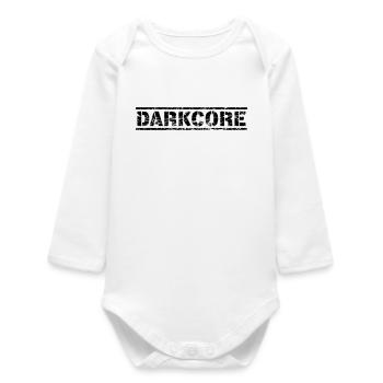Darkcore - Baby Organic Long-Sleeved Bodysuit - white - Front