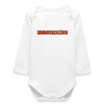 Roi des métiers - Body bébé manches longues biologique - blanc - Devant