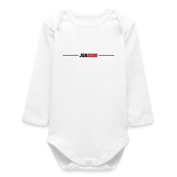 JGA 2026 - Baby Organic Long-Sleeved Bodysuit - white - Front