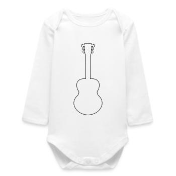 Akustikgitarre - Baby Organic Langarmbody - Weiß - Vorne