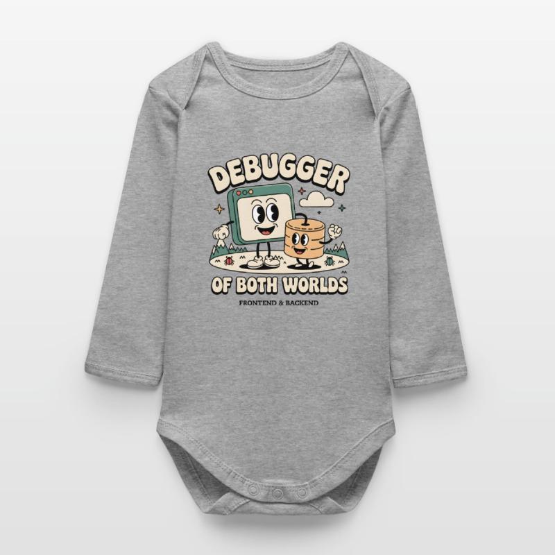 Debugger beider Welten | Debugging Dev Baby Organic Langarmbody