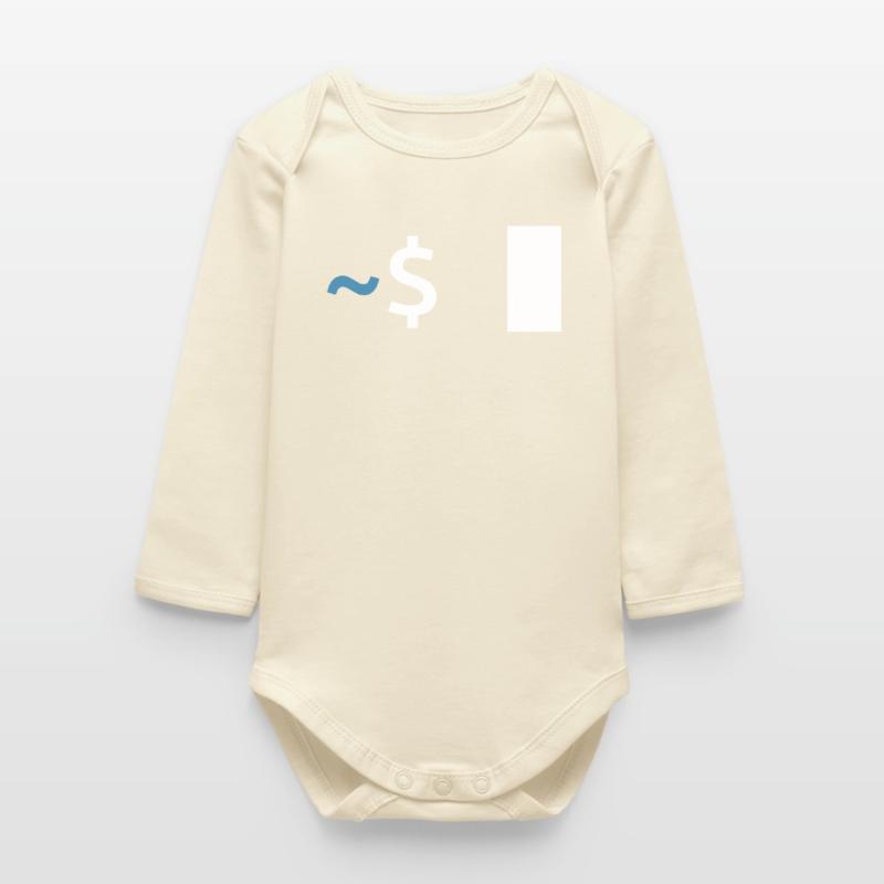 Commande Linux Shell Body bébé manches longues biologique
