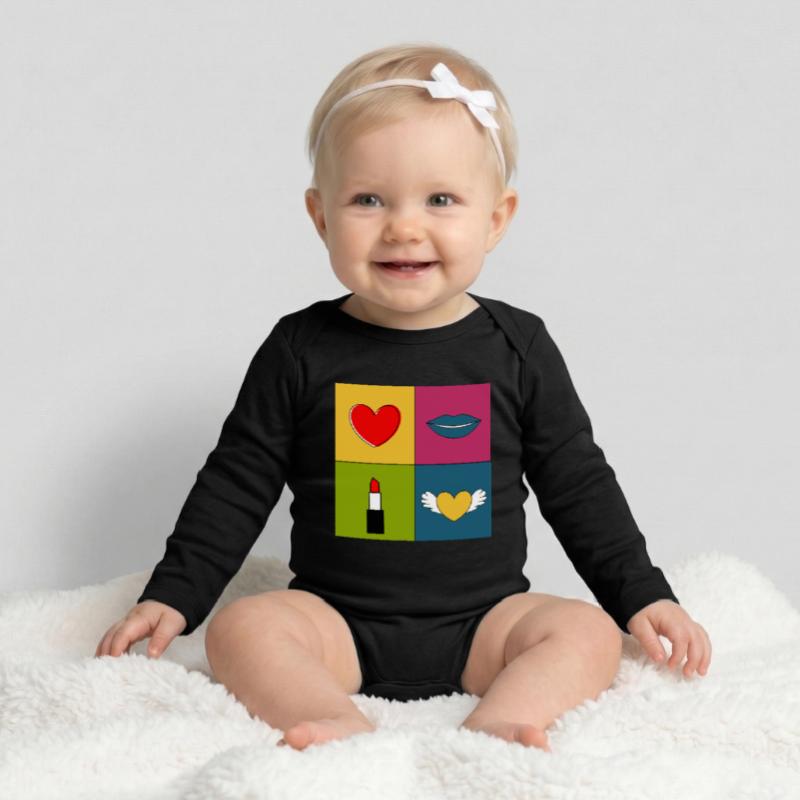Muttertags Geschenk Mutter Muttertag Geschenkidee  Baby Organic Langarmbody