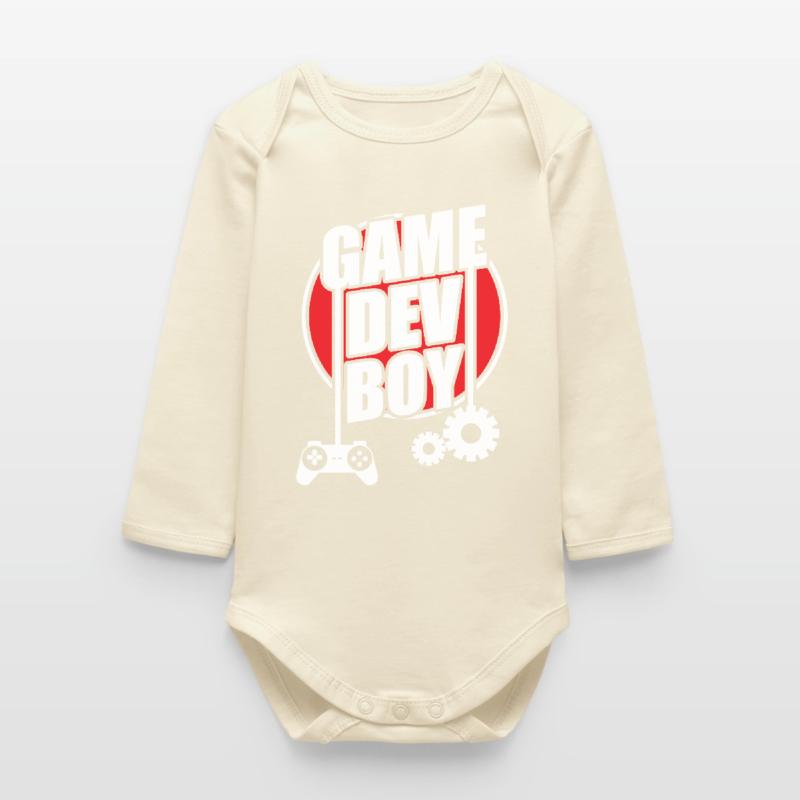 Game developer Baby Organic Long-Sleeved Bodysuit