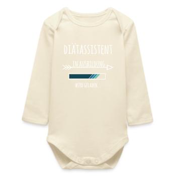 Ausbildung Diätassistent Beruf - Baby Organic Langarmbody - Natur - Vorne