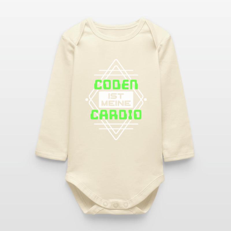 Déclaration de Coden Développeur Computerfreak Scripting Body bébé manches longues biologique