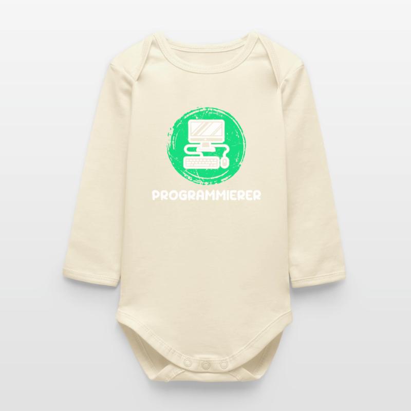 Computerfreak Skripting Developer Programmierer Baby Organic Langarmbody