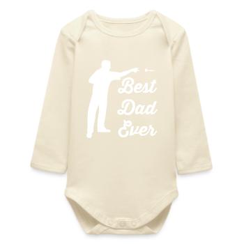 Dard - Body bébé manches longues biologique - écru doux - Devant