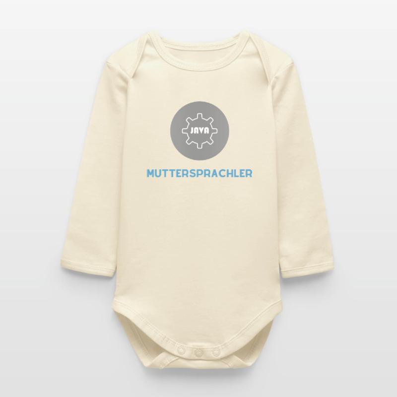 Native speaker: JavaScript Edition Baby Organic Long-Sleeved Bodysuit