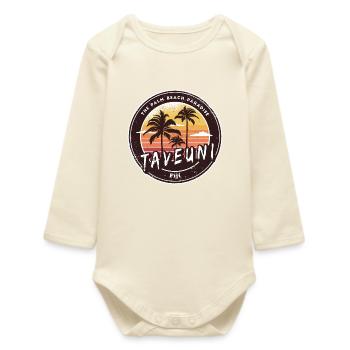 Taveuni – Fiji's Tropenparadies - Baby Organic Langarmbody - Natur - Vorne
