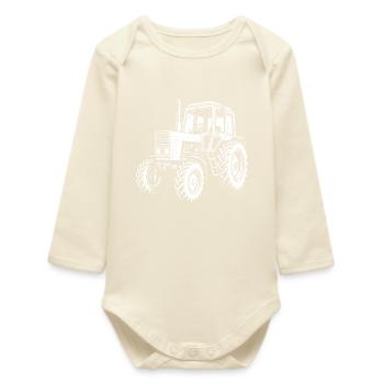 MTS Klassiker - Baby Organic Langarmbody - Natur - Vorne