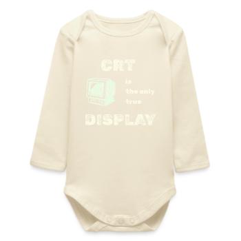 Tube Wahrheit - Baby Organic Langarmbody - Natur - Vorne