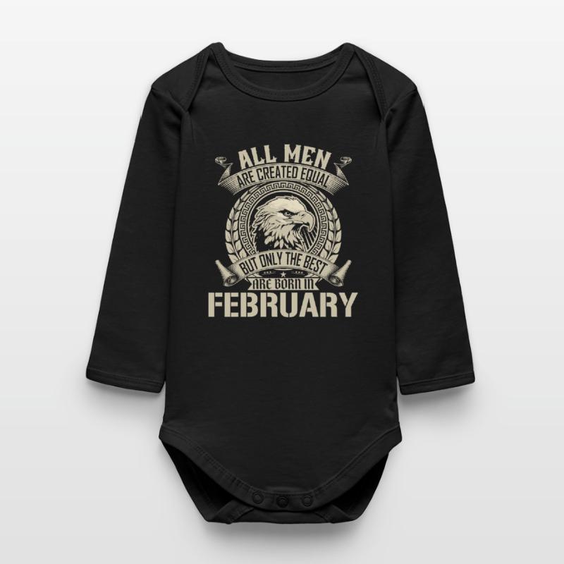 February Eagle Unity Statement Baby Organic Long-Sleeved Bodysuit