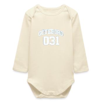 Chemise de sport Göteborg 031 - Body bébé manches longues biologique - écru doux - Devant