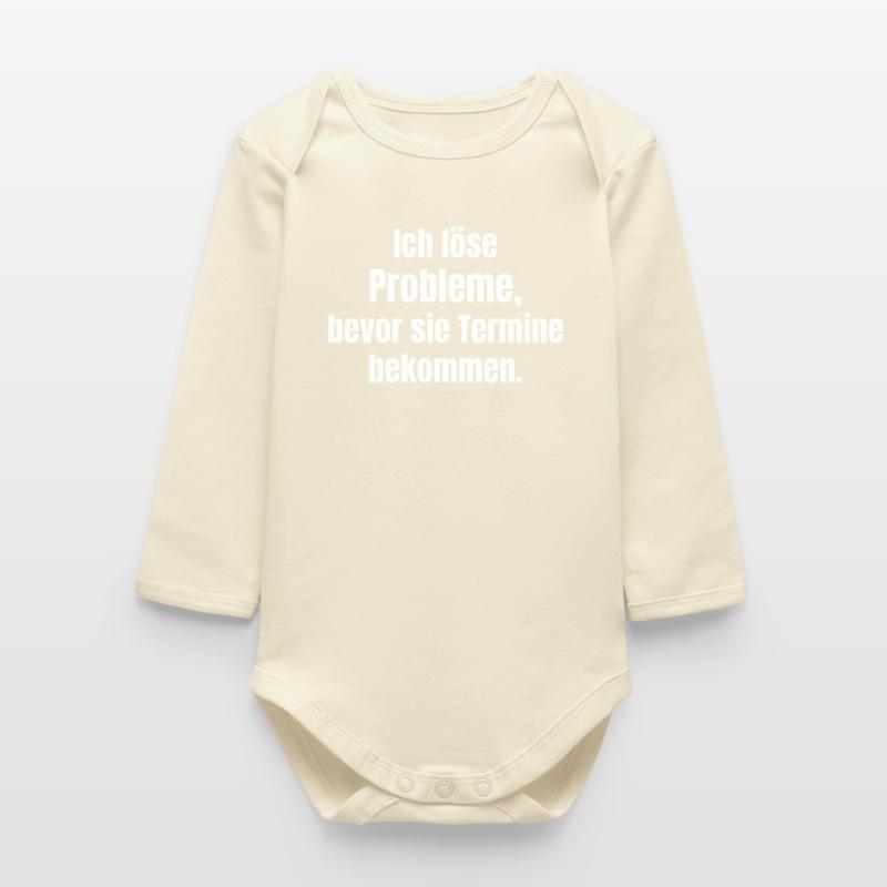 Proactive resolution before appointments Baby Organic Long-Sleeved Bodysuit