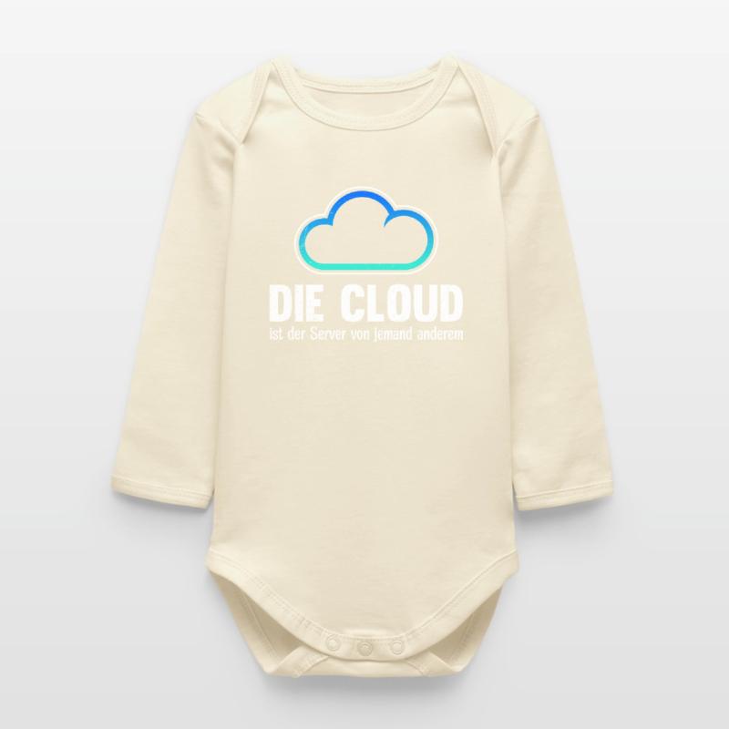 Coder DIE CLOUD IST DER SERVER VON JEMANDE ANDREN Baby Organic Langarmbody