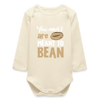 Toi et moi : Dicton de Bean - Body bébé manches longues biologique - écru doux - Devant