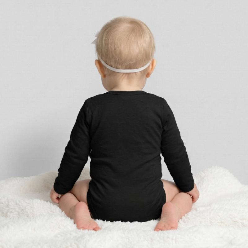 OLD POSTCODE POSTCODE 2960 AURICH OSTFRIESLAND Baby Organic Long-Sleeved Bodysuit