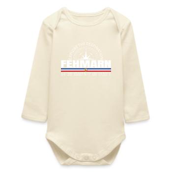 Fehmarn - Baby Organic Long-Sleeved Bodysuit - soft Ecru - Front