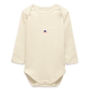 Sydney Skyline Line Art Australien - Baby Organic Langarmbody - Natur - Vorne