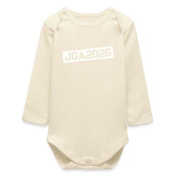 JGA 2026 - Baby Organic Long-Sleeved Bodysuit - soft Ecru - Front