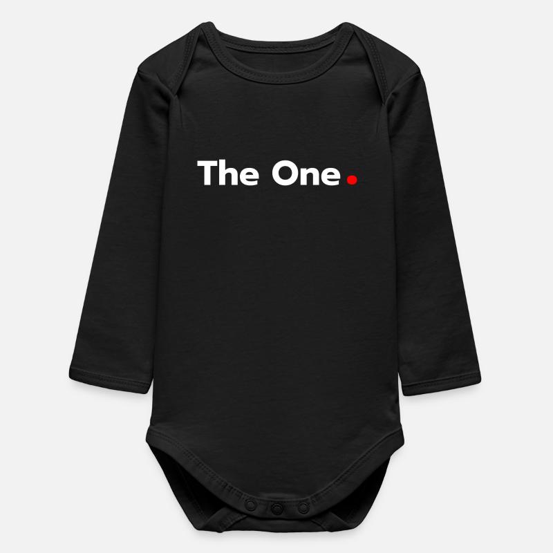 Die eine - Baby Organic Langarmbody - Schwarz