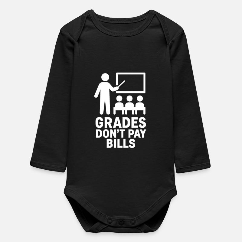 Devis minimaliste pour les notes et les factures - Body bébé manches longues biologique - noir