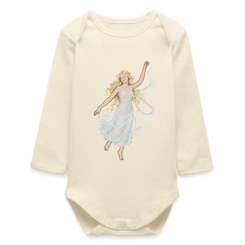 Fee - Baby Organic Langarmbody - Natur - Vorne