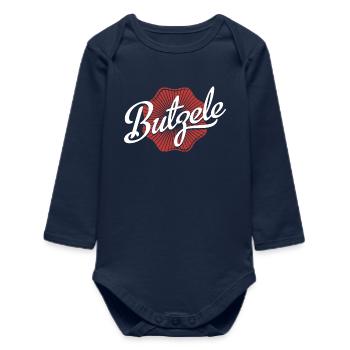 Butzele - Baby Organic Langarmbody - Navy - Vorne