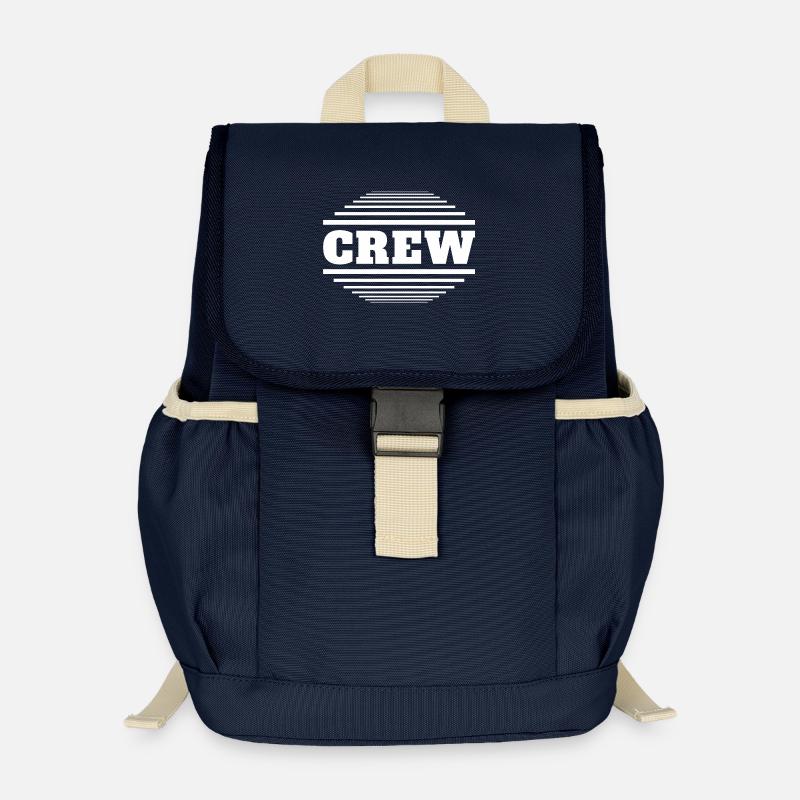 ÉQUIPAGE - Sac à dos enfant recyclé - bleu marine