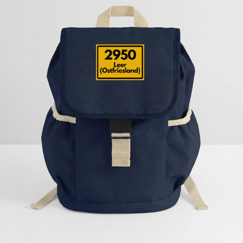 OLD POSTCODE ZIP CODE RETRO 2950 LEER EAST FRISIA Kids’ Recycled Backpack