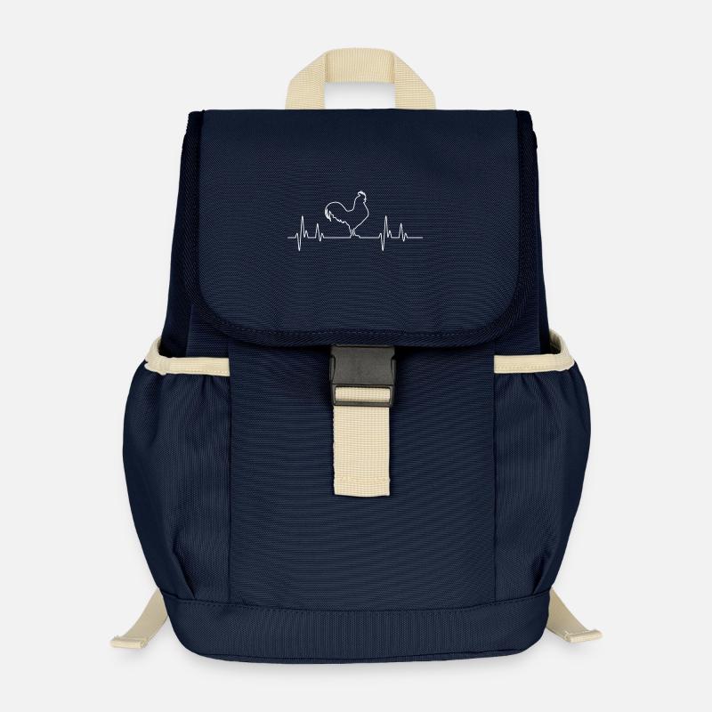 Hahn - Kinder Recycelter Rucksack - Navy
