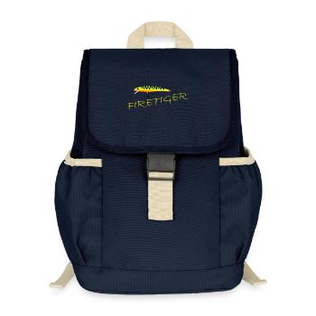 Firetiger - Kids’ Recycled Backpack - navy - Front