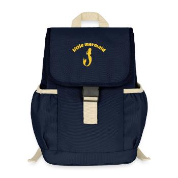 Mermaid - Kids’ Recycled Backpack - navy - Front