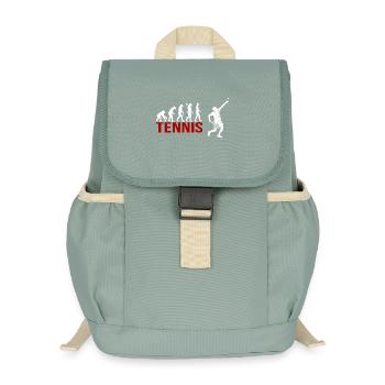 Evolution Tennis - Kinder Recycelter Rucksack - Nebelgrün - Vorne