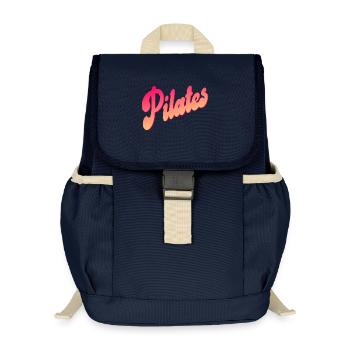 Pilates Sport - Kinder Recycelter Rucksack - Navy - Vorne
