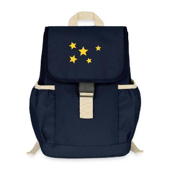 Stars - Kids’ Recycled Backpack - navy - Front