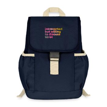 Tarock - Kinder Recycelter Rucksack - Navy - Vorne